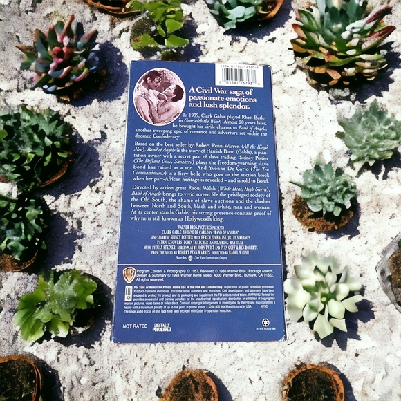 Band of Angels VHS Movie Vintage - Picture 3 of 3